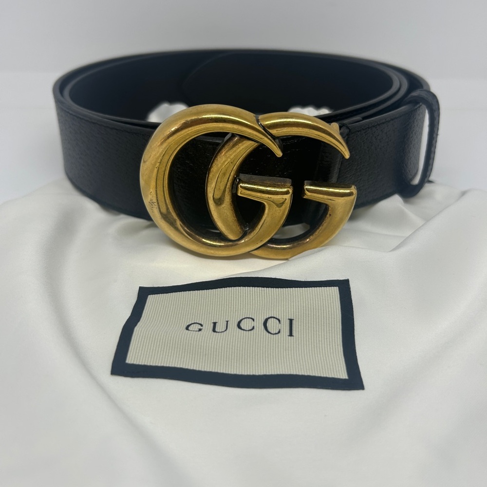 Wide Gucci Marmont Belt size 115